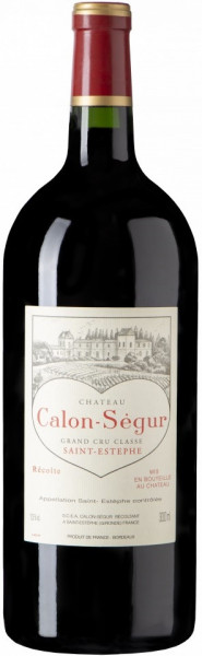 Вино Chateau Calon-Segur, Saint-Estephe 3-eme Grand Cru Classe, 1999, 3 л