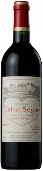 Вино Chateau Calon-Segur, Saint-Estephe 3-eme Grand Cru Classe, 2000