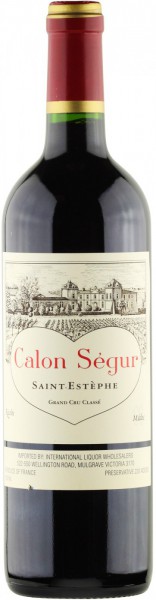 Вино Chateau Calon-Segur, Saint-Estephe 3-eme Grand Cru Classe, 2003, 0.375 л