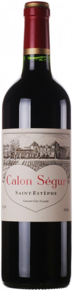 Вино Chateau Calon-Segur, Saint-Estephe 3-eme Grand Cru Classe, 2012, 0.375 л