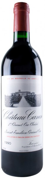 Вино Chateau Canon, Saint-Emilion AOC 1er Grand Cru Classe B, 1990