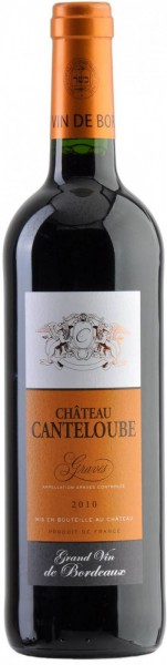 Вино Chateau Canteloube, Graves AOC, 2010