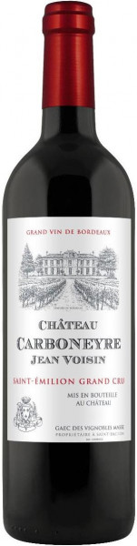Вино Chateau Carboneyre Jean Voisin, Saint-Emilion Grand Cru AOC, 2012