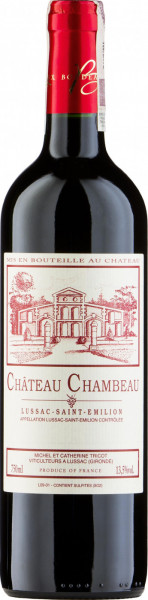 Вино Chateau Chambeau, Lussac-Saint-Emilion AOC