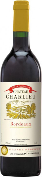 Вино Chаteau Charlieu, Bordeaux AOC, 2018
