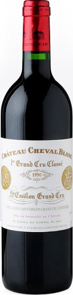 Вино Chateau Cheval Blanc St-Emilion AOC 1-er Grand Cru Classe 1990