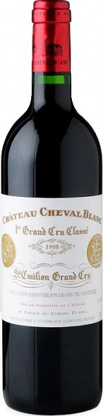 Вино Chateau Cheval Blanc, St-Emilion AOC 1-er Grand Cru Classe, 1998