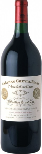 Вино Chateau Cheval Blanc, St-Emilion AOC 1-er Grand Cru Classe, 2004, 1.5 л