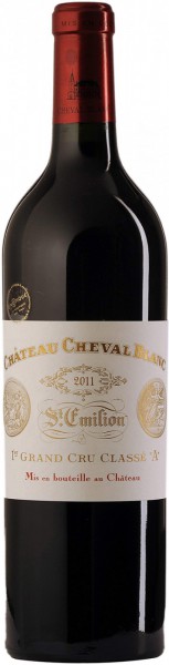 Вино Chateau Cheval Blanc, St-Emilion AOC 1-er Grand Cru Classe, 2011