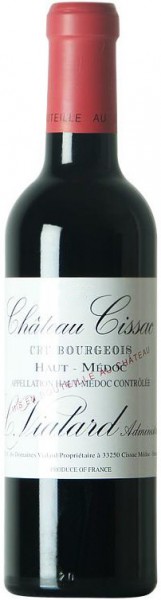 Вино Chateau Cissac Haut-Medoc AOC Cru Bourgeois 1998, 0.375 л
