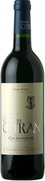 Вино Chateau Citran Haut-Medoc AOC Cru Bourgeois, 1996