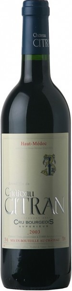 Вино Chateau Citran Haut-Medoc AOC Cru Bourgeois, 2003