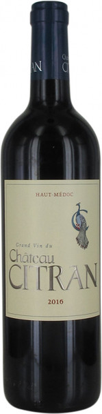 Вино Chateau Citran, Haut-Medoc AOC Cru Bourgeois, 2016