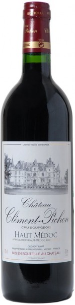 Вино Chateau Clement-Pichon, Haut-Medoc AOC Cru Bourgeois Superieur, 1997