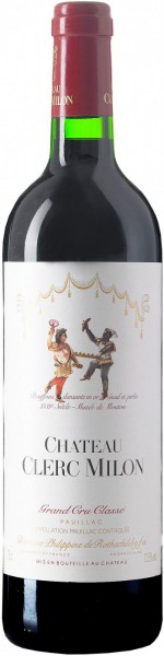 Вино Chateau Clerc Milon Grand Cru Classe (Pauillac) AOC, 1993