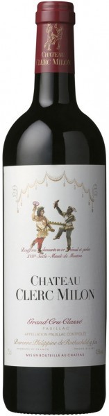 Вино Chateau Clerc Milon Grand Cru Classe (Pauillac) AOC, 1999