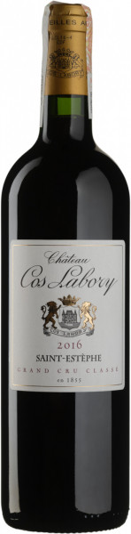 Вино Chateau Cos Labory, Saint Estephe Grand Cru Classe, 2016