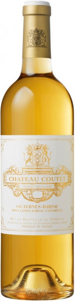Вино Chateau Coutet, 1-er Cru Sauternes-Barsac AOC, 2009
