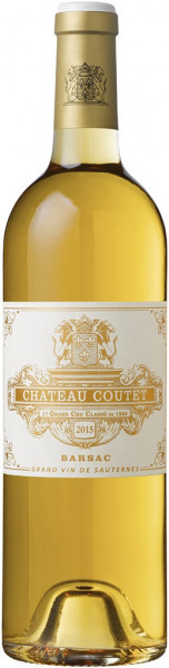 Вино Chateau Coutet, 1-er Cru Sauternes-Barsac AOC, 2015