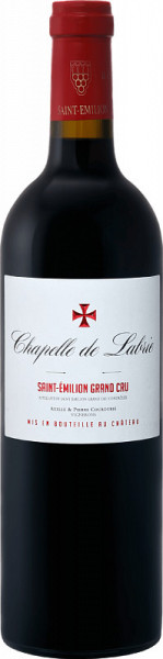 Вино Chateau Croix de Labrie, "Chapelle de Labrie", Saint-Emilion Grand Cru AOC, 2016