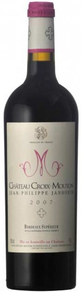 Вино Chateau Croix Mouton Bordeaux Superieur AOC, 2007