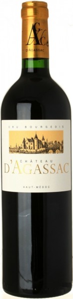 Вино Chateau d'Agassac, Haut-Medoc AOC, 2010