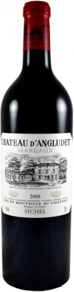 Вино Chateau d'Angludet, Margaux AOC, 2006
