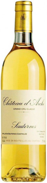 Вино Chateau d'Arche Grand Cru Classe, Sauternes AOC, 2003