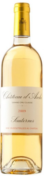 Вино Chateau d'Arche Grand Cru Classe, Sauternes AOC, 2009