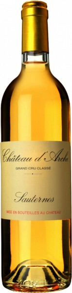 Вино Chateau d'Arche Grand Cru Classe, Sauternes AOC, 2010