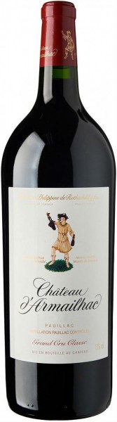 Вино Chateau d'Armailhac, Pauillac AOC 5-me Grand Cru Classe, 1995, 1.5 л