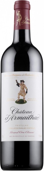 Вино Chateau d'Armailhac, Pauillac AOC 5-me Grand Cru Classe, 2011, 1.5 л