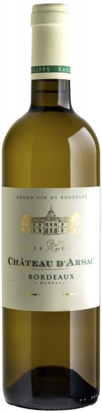 Вино Chateau d'Arsac "Cuvee Celine", Bordeaux Blanc AOC, 2013