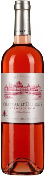 Вино Chateau d'Haurets, Bordeaux AOC Rose, 2013