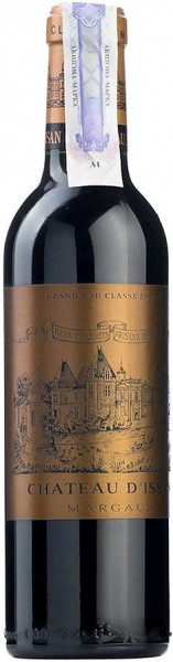 Вино Chateau d'Issan, Grand cru classe Margaux AOC, 2014, 0.375 л