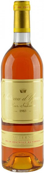 Вино Chateau d'Yquem Sauternes AOC 1-er Grand Cru Superieur, 1983