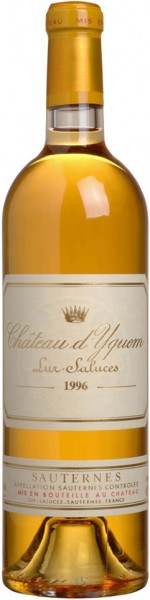 Вино Chateau d'Yquem Sauternes AOC 1-er Grand Cru Superieur, 1996