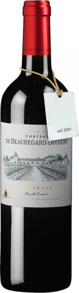 Вино Chateau de Beauregard-Ducourt, Bordeaux AOC, 2015