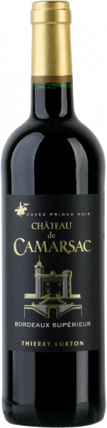 Вино Chateau de Camarsac "Cuvee Prince Noir", Bordeaux Superieur AOC