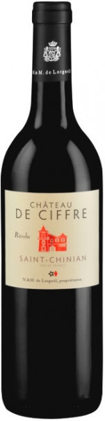 Вино Chateau de Ciffre, Saint Chinian AOC, 2015