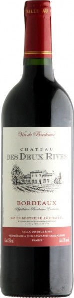 Вино Chateau de Deux Rives, Bordeaux AOC, 2014