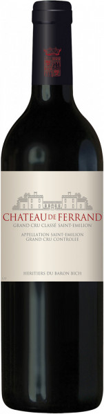 Вино Chateau de Ferrand, Saint-Emilion Grand Cru AOC, 2019
