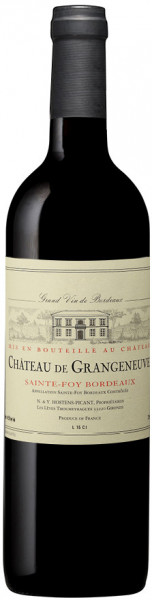 Вино "Chateau de Grangeneuve" Rouge, Sainte-Foy Bordeaux AOC, 2014