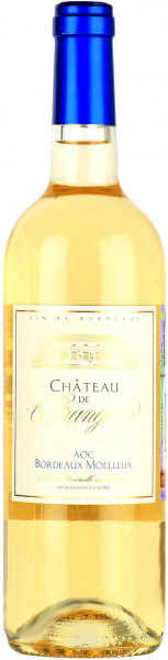 Вино Chateau de l'Orangerie, Bordeaux Moelleux AOC, 2016