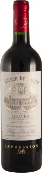 Вино Chateau de Lugey, Graves AOC, 2016