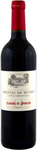 Вино Chateau de Musset "Cuvee Compostelle", Lalande-de-Pomerol AOC, 2013