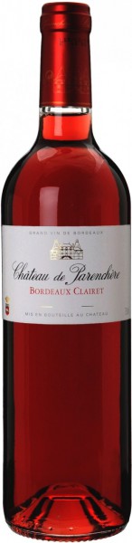 Вино "Chateau de Parenchere" Rose, Bordeaux Clairet AOC, 2013