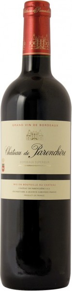 Вино "Chateau de Parenchere" Rouge, Bordeaux Superieur AOC, 2011