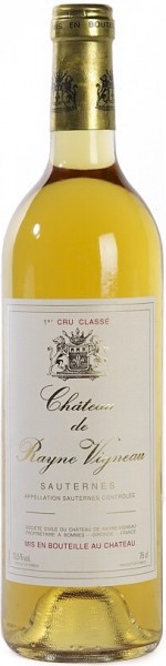 Вино Chateau de Rayne Vigneau, Sauternes, Premier Cru Classe 1997