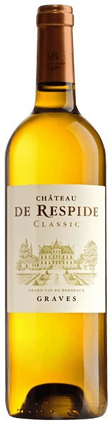 Вино "Chateau de Respide" Blanc, Graves AOC, 2018